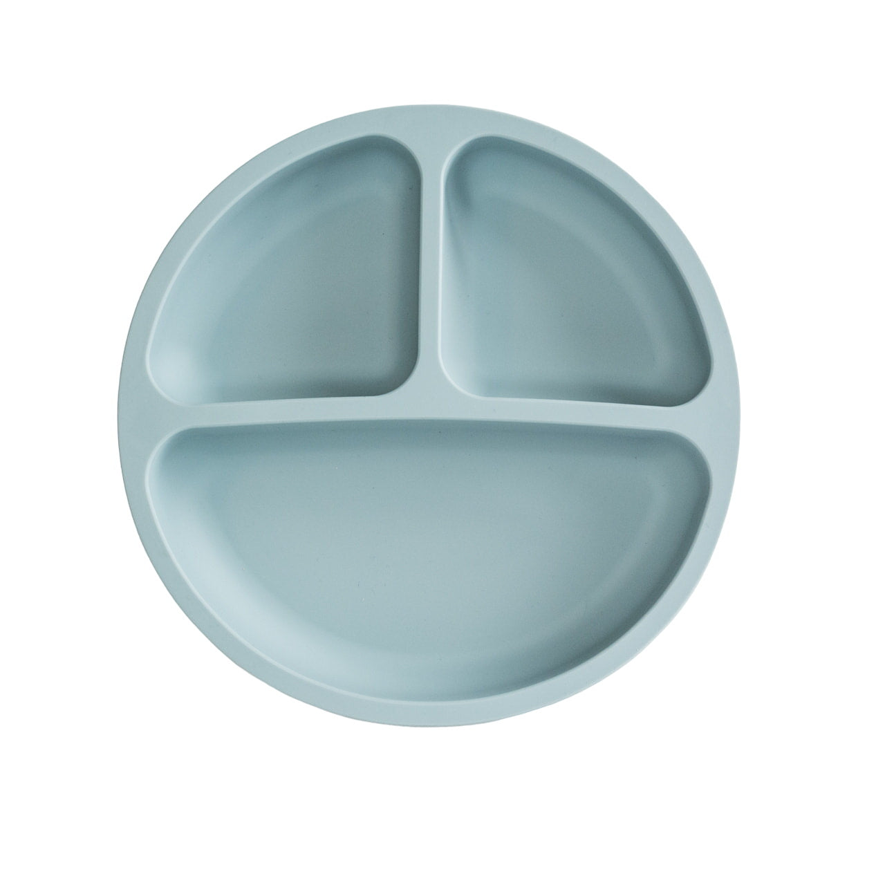 Duck Egg Blue Silicone Suction Plate