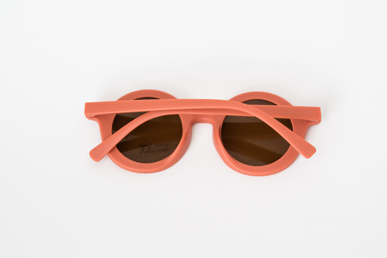 Toddler & Kid Retro Sunglasses - Coral Orange