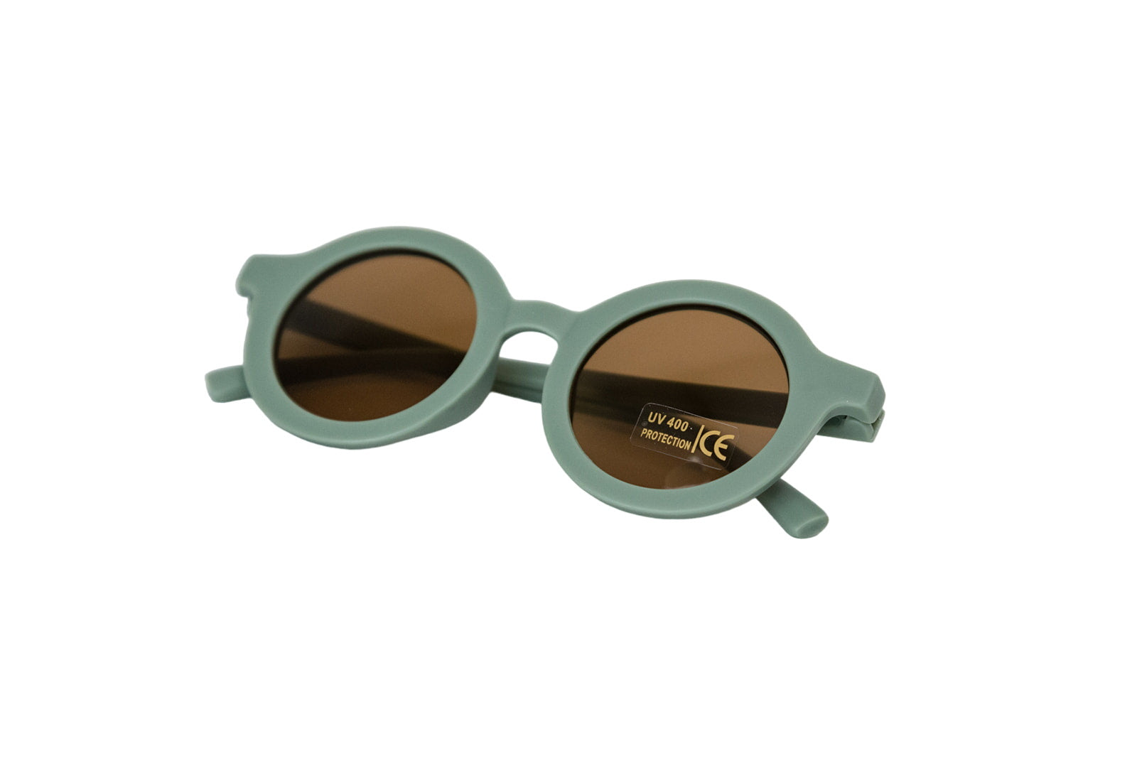 Toddler & Kid Retro Sunglasses - Sage