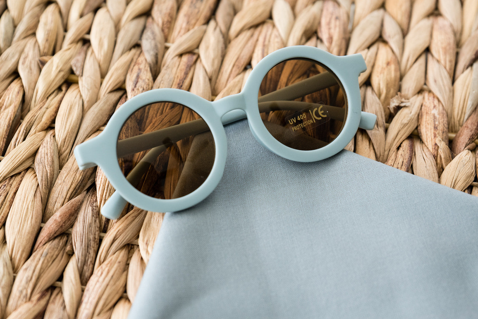 Toddler & Kid Retro Sunglasses - Duck Egg Blue