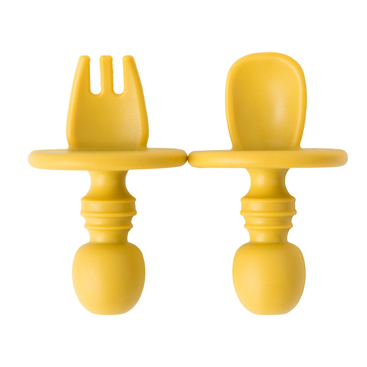 Mustard Mini Spoon And Fork Set