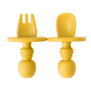 Mustard Mini Spoon And Fork Set