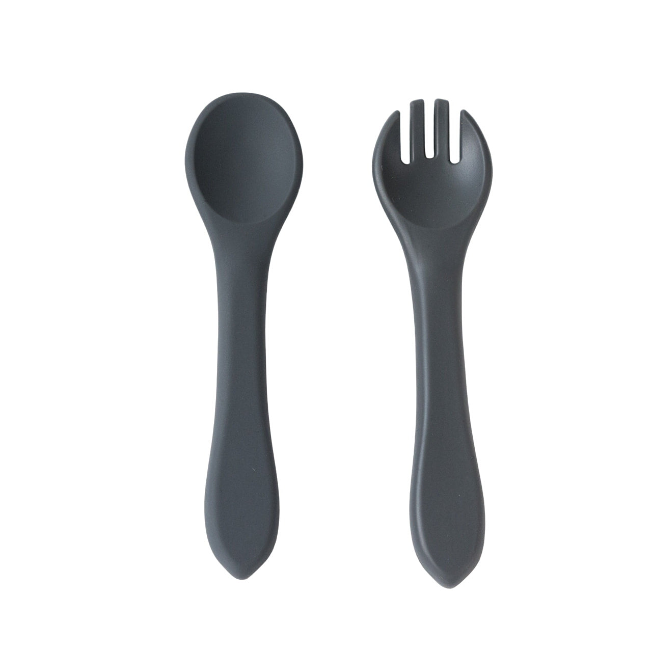 Charcoal Spoon And Fork Set