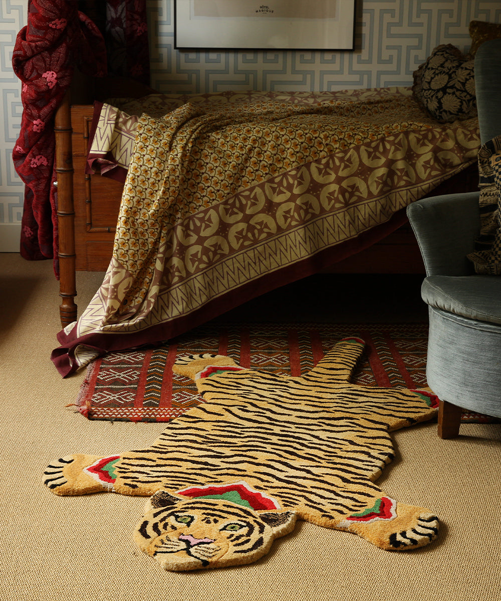 Babul Bombay Tiger Rug Large