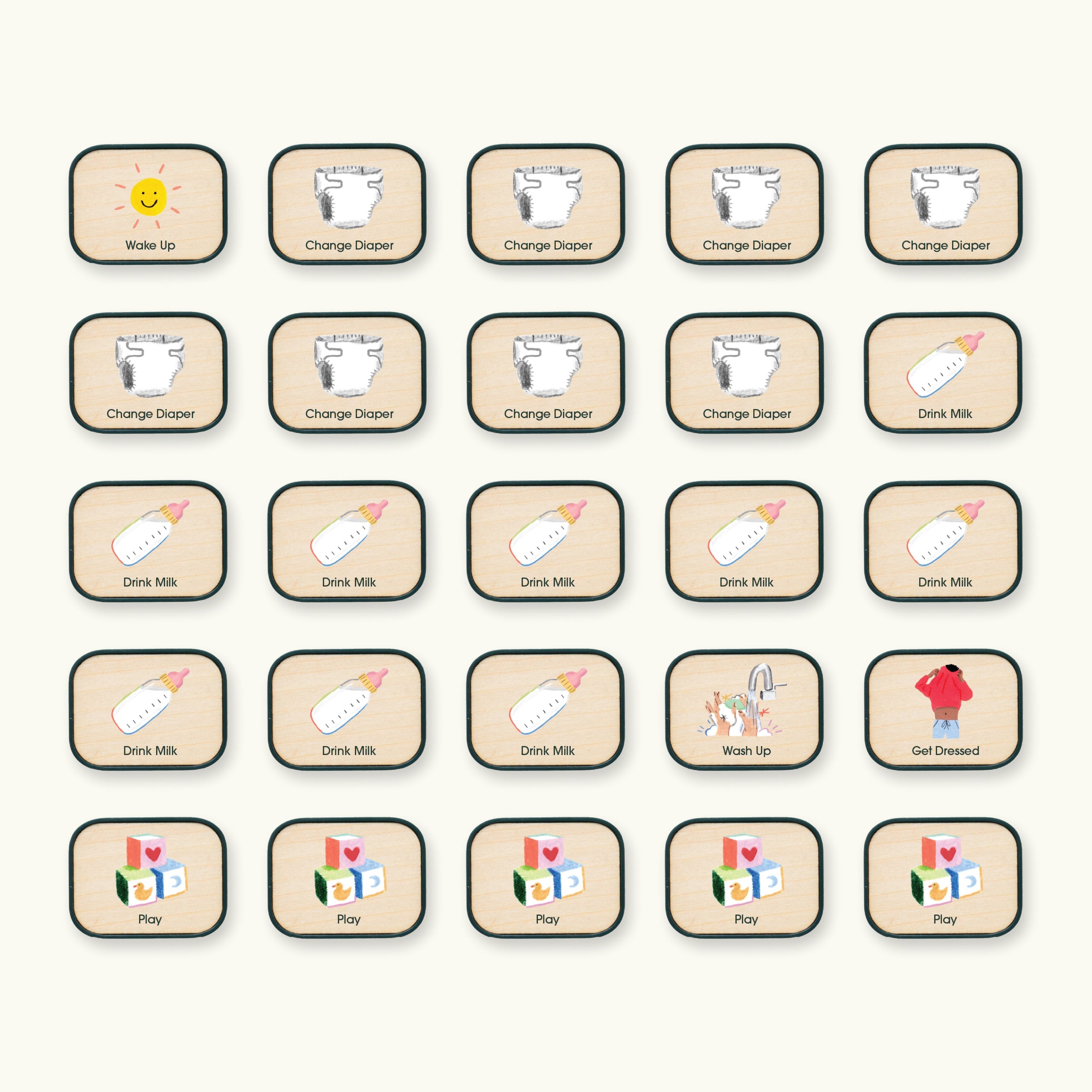 Large Springboard—my Week With Baby Tiles