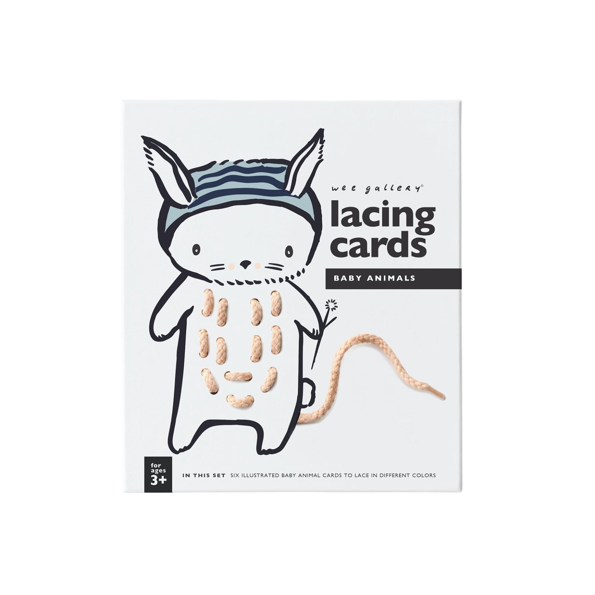 Lacing Cards - Baby Animals