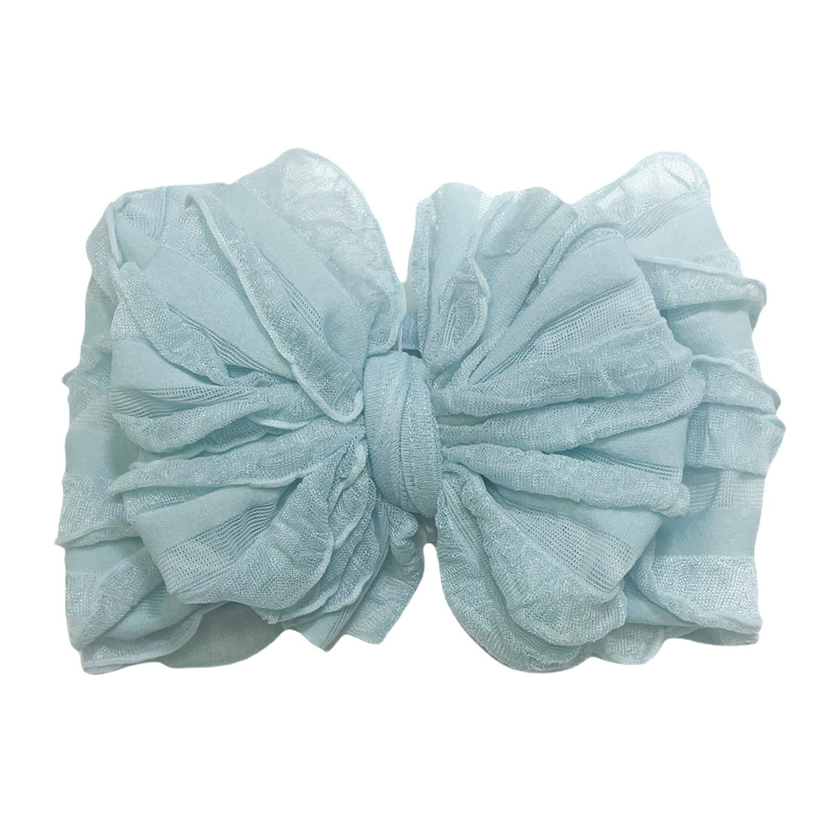 Baby Blue | Signature Ruffled Baby Headband