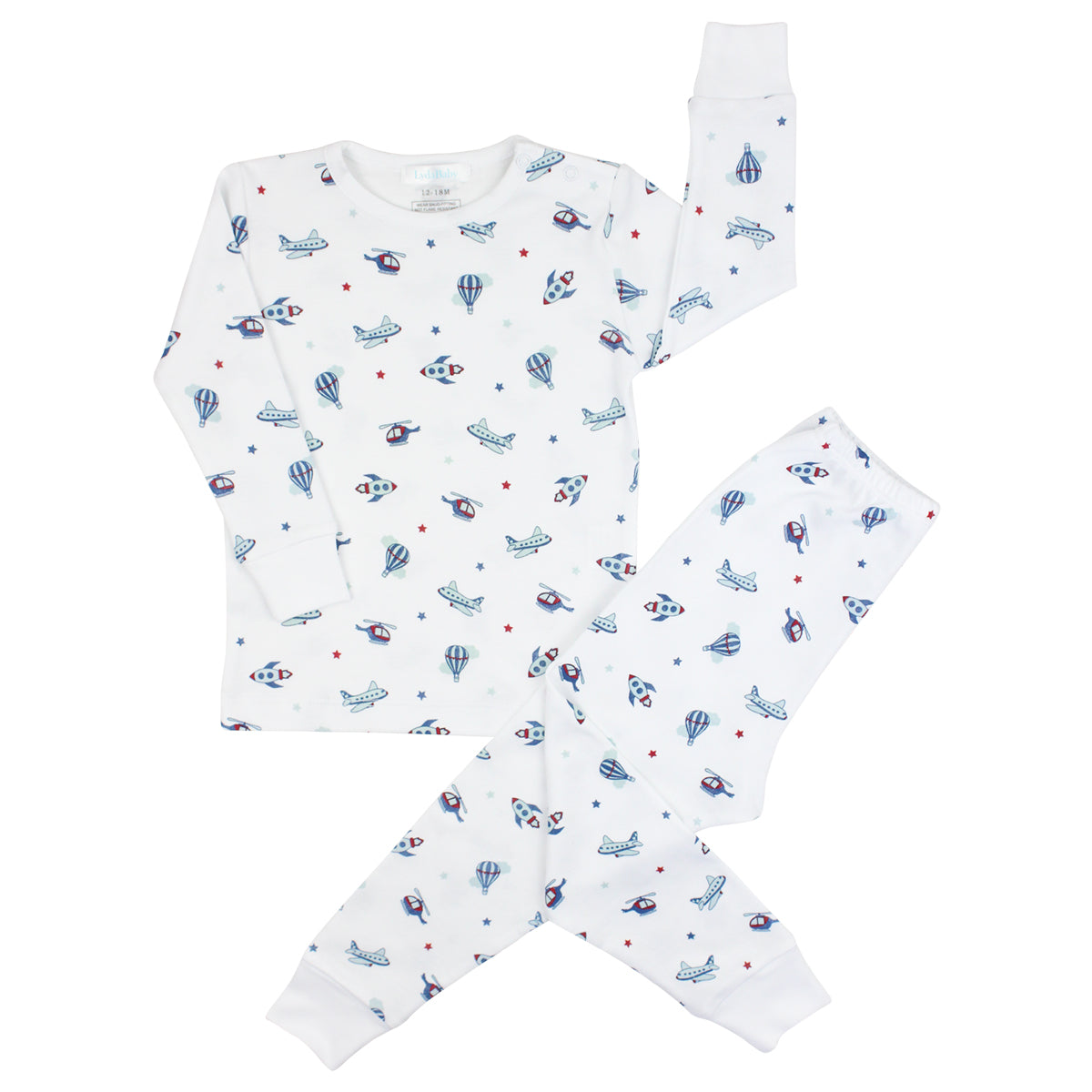 Air Transports Printed Pajama | Baby Boy