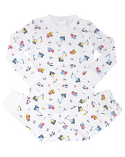 Kids Construction Printed Pajama | Baby Boy