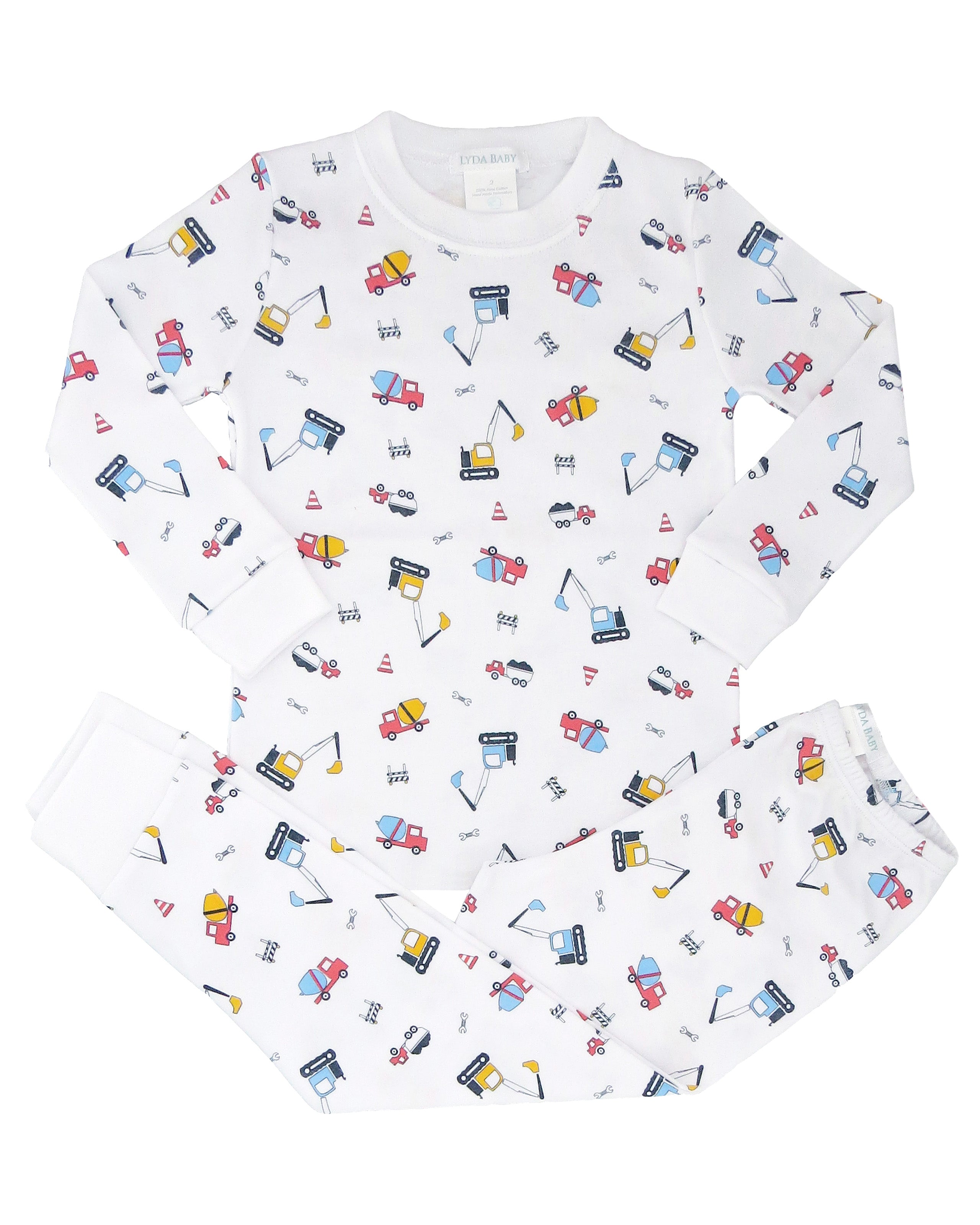 Kids Construction Printed Pajama | Baby Boy