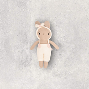 Bunny Headband Jump Suit Toy - Rice/ivory