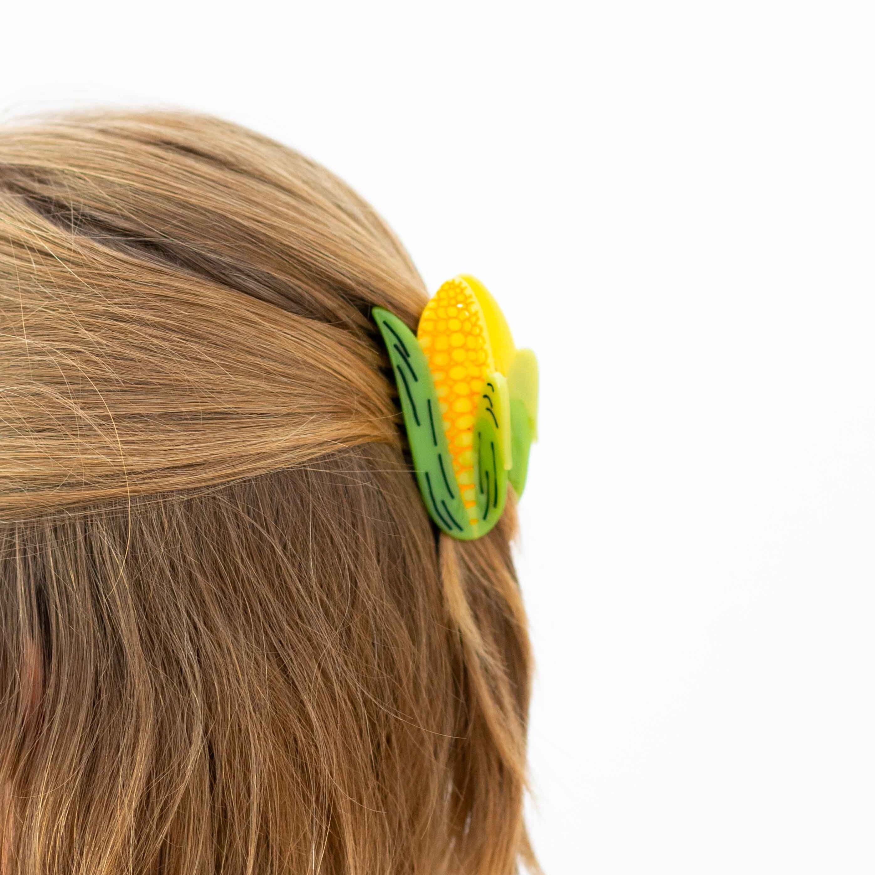 Midi Corn Hair Claw Clip