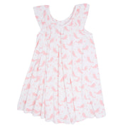 Baby Doll Dress - Narwhal Pink