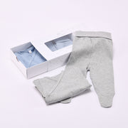Essentials | Boys Blue & Grey Leggings Set (4)