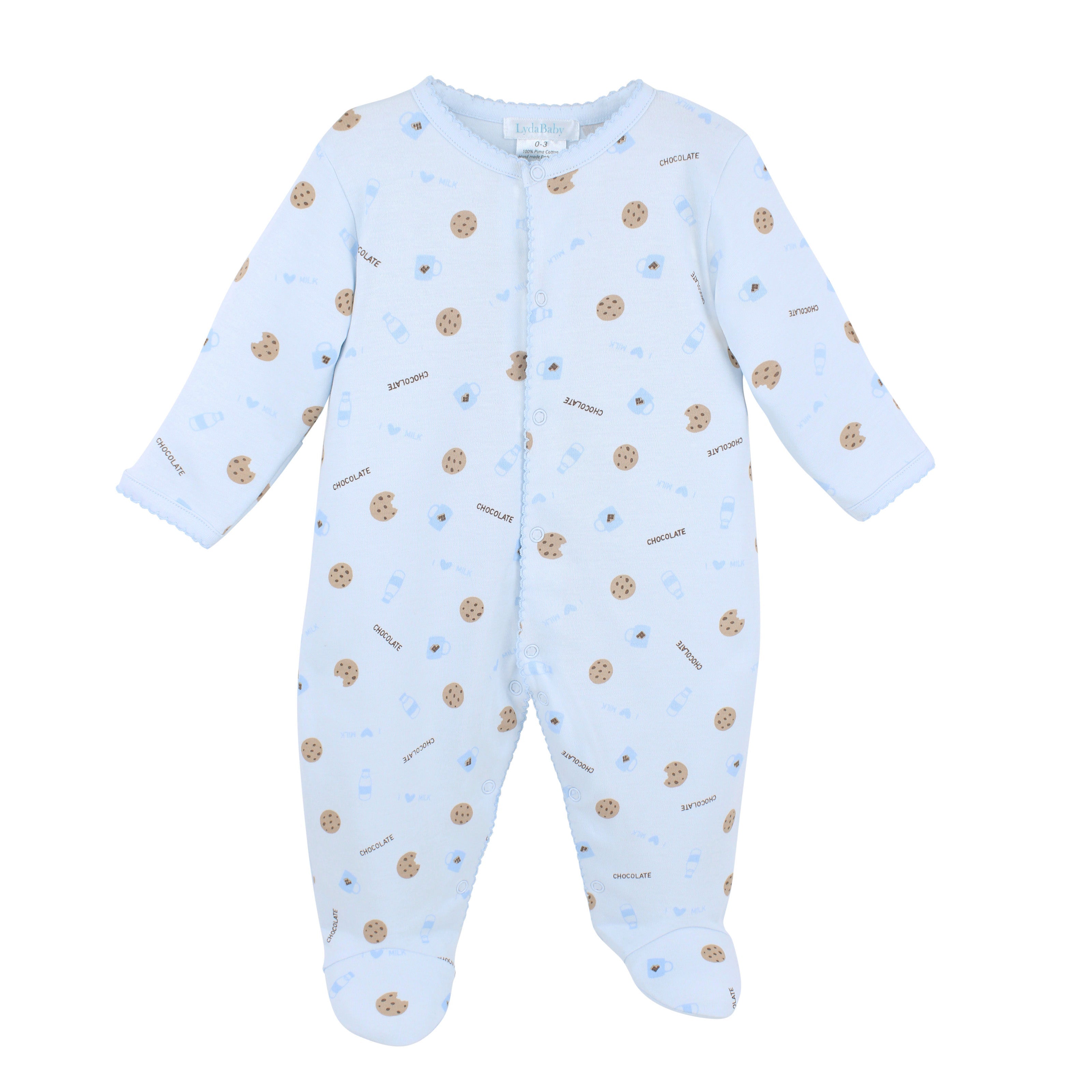 Cookies Printed Footie | Baby Boy