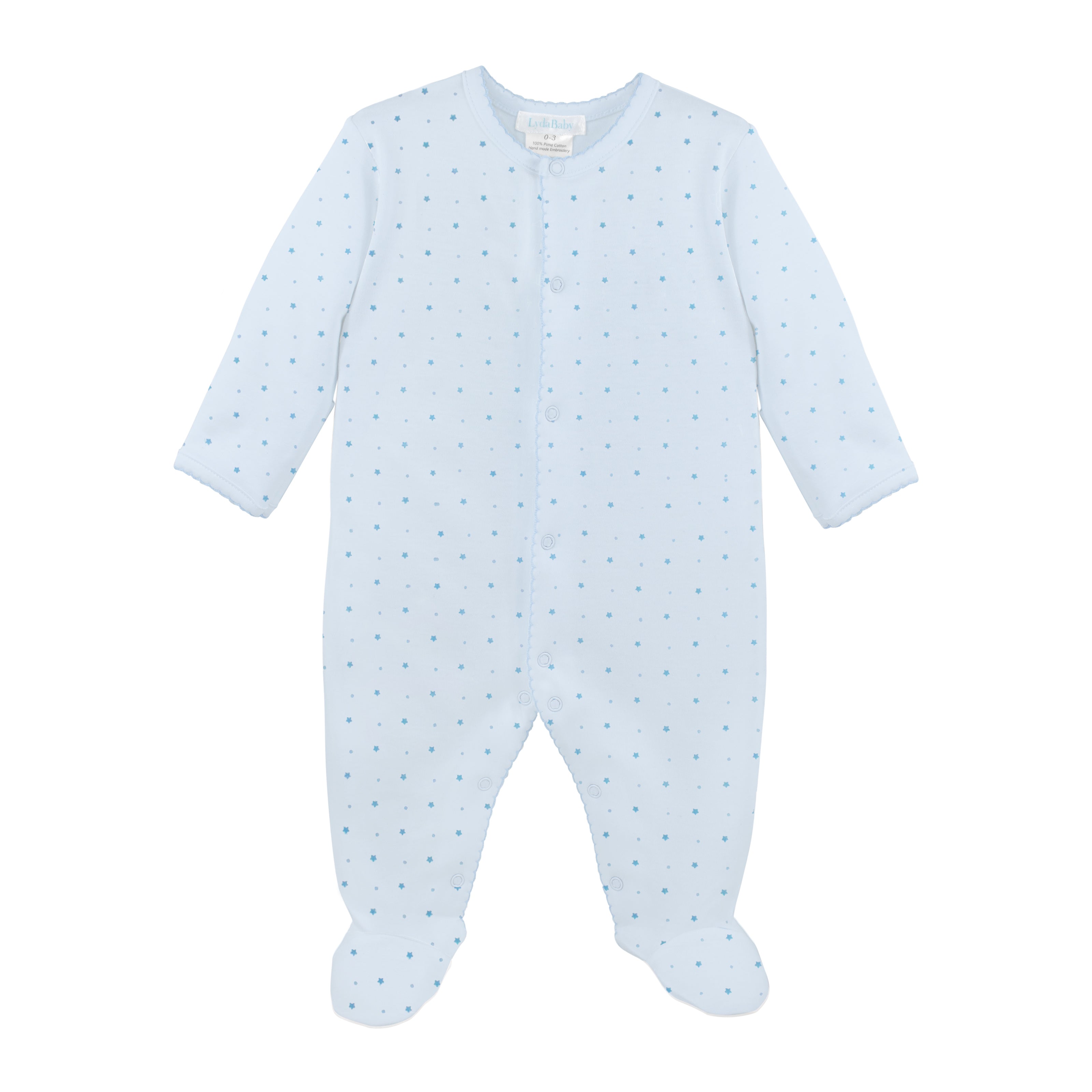 Lovely Dots Printed Footie | Baby Boy
