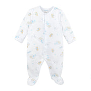 Puppies World Printed Footie | Baby Boy