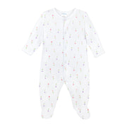 Bloom Tulips Printed Footie | Baby Girl