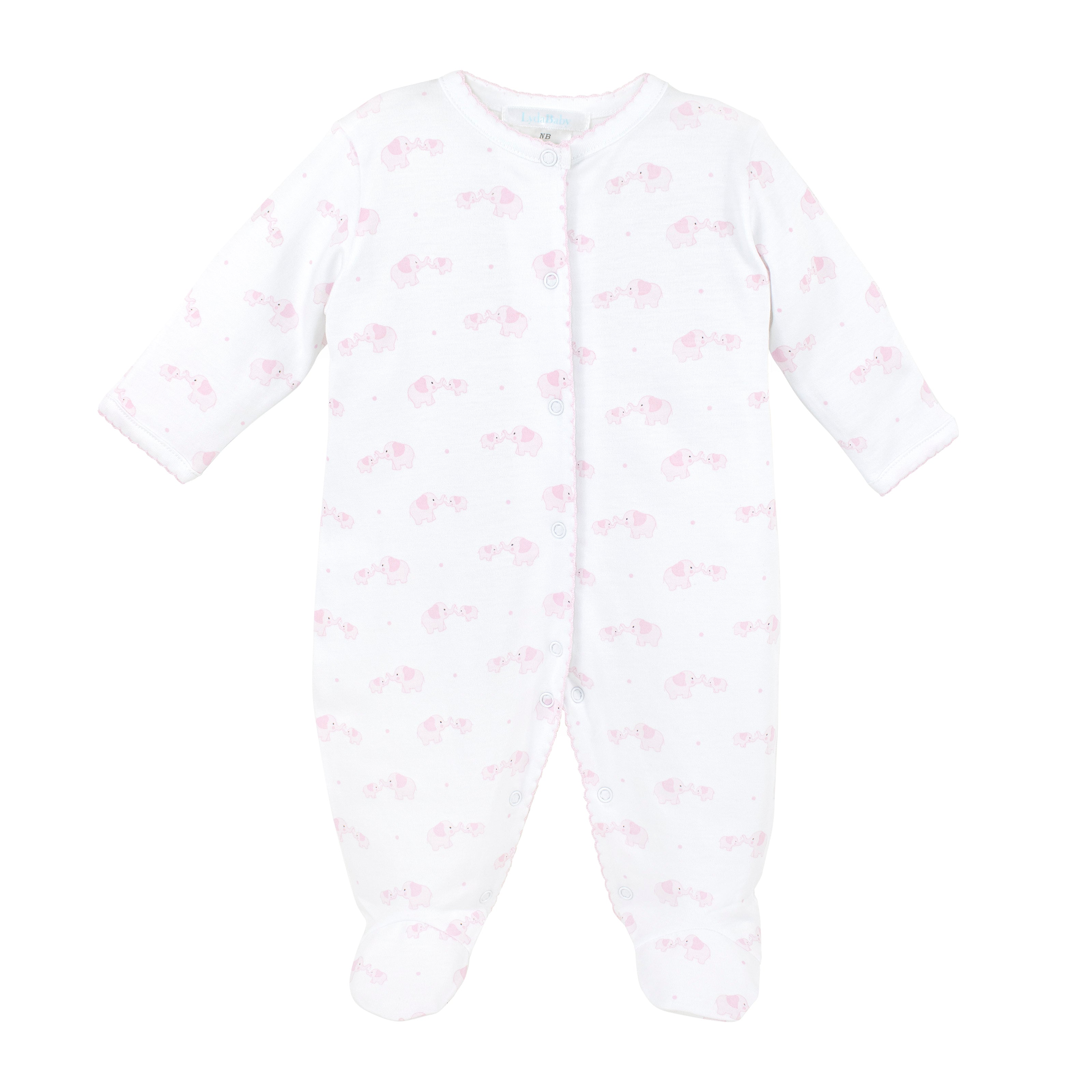 Mama And Baby Printed Footie | Baby Girl