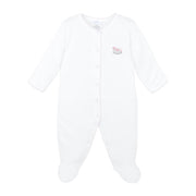 New Born Toys Embroidery Footie | Baby Girl