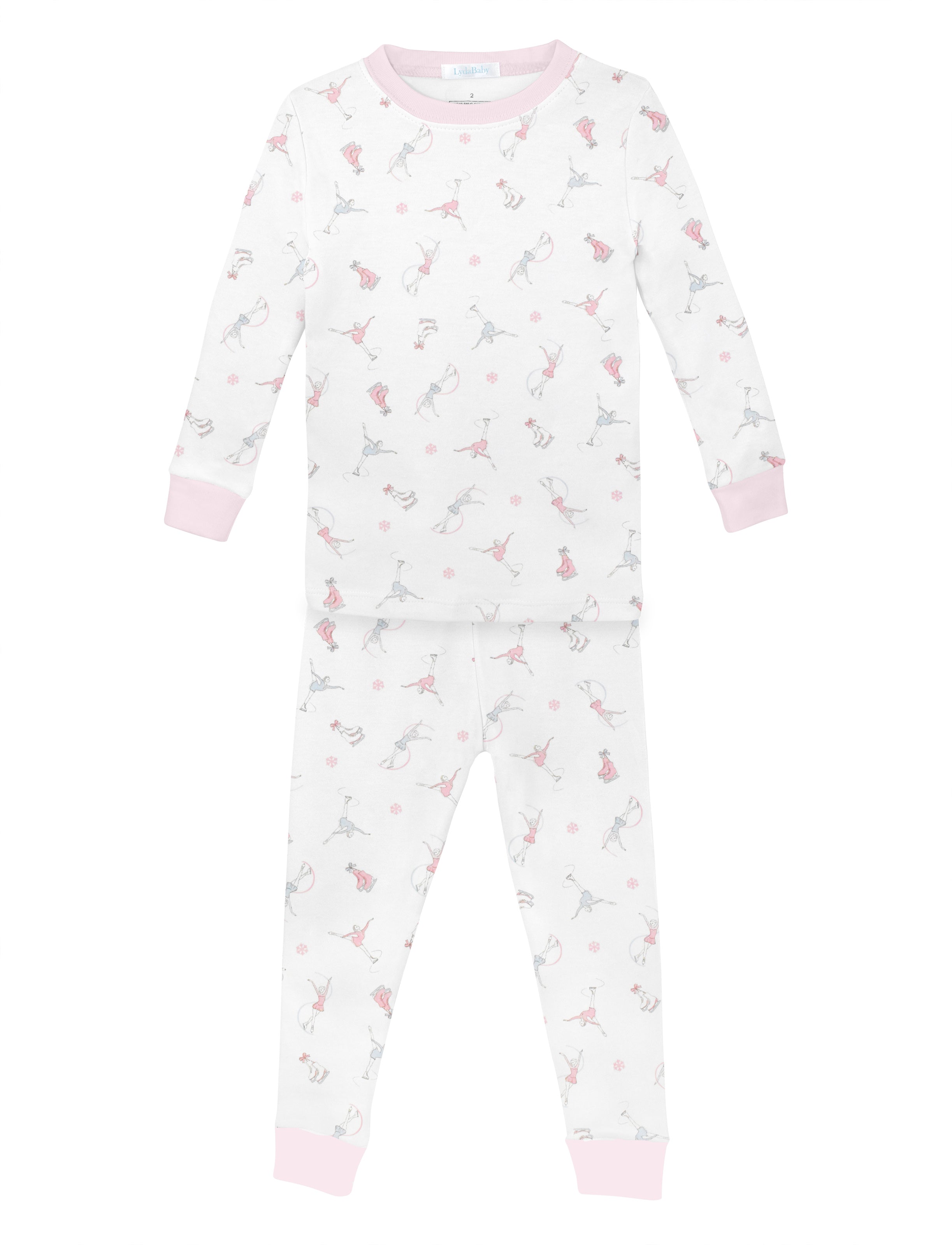 Ice Skating Printed Pajama | Girl