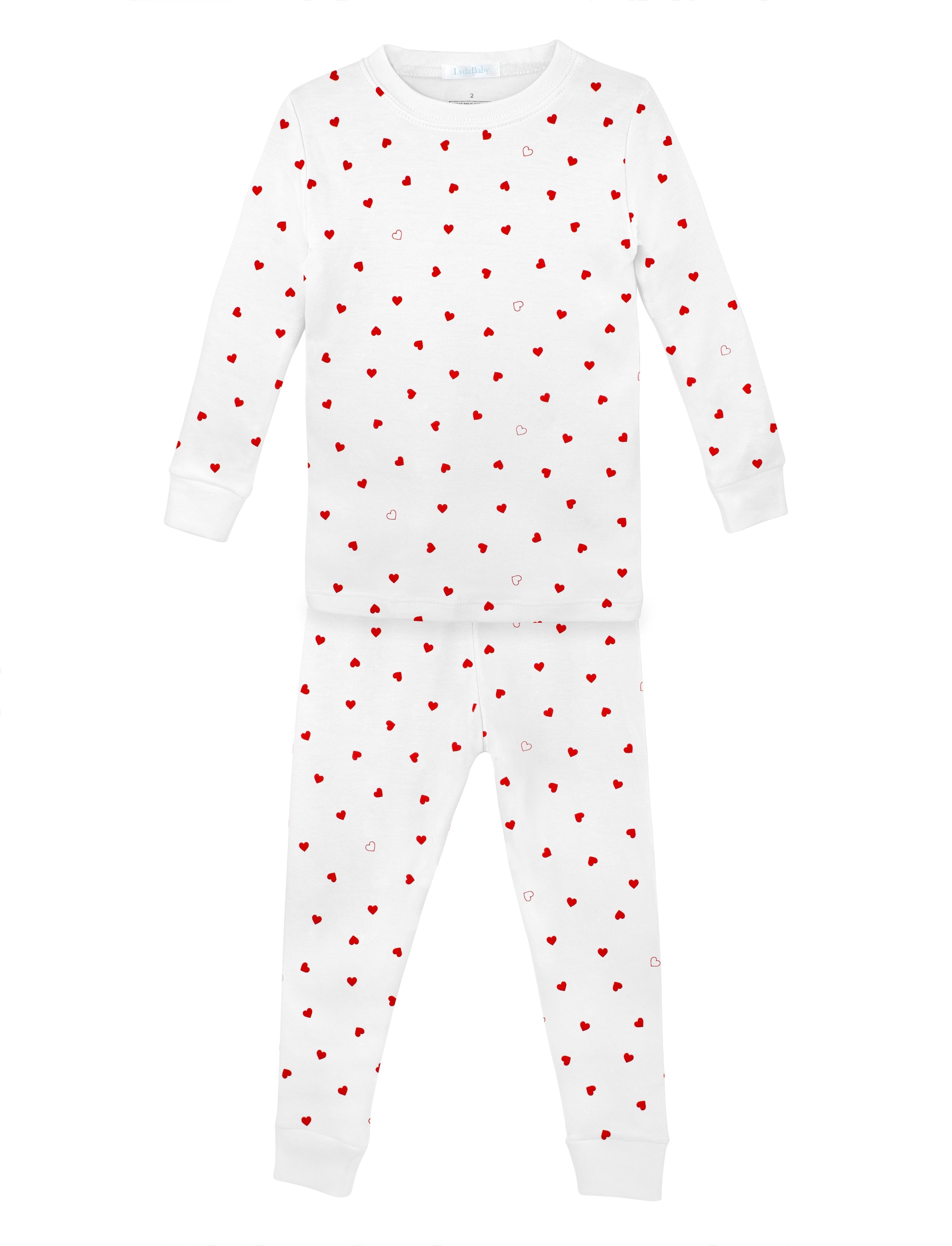 Tiny Heart Printed Pajama | Girl