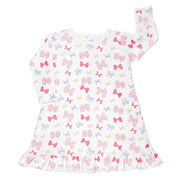 All Bows Printed Dress | Girl