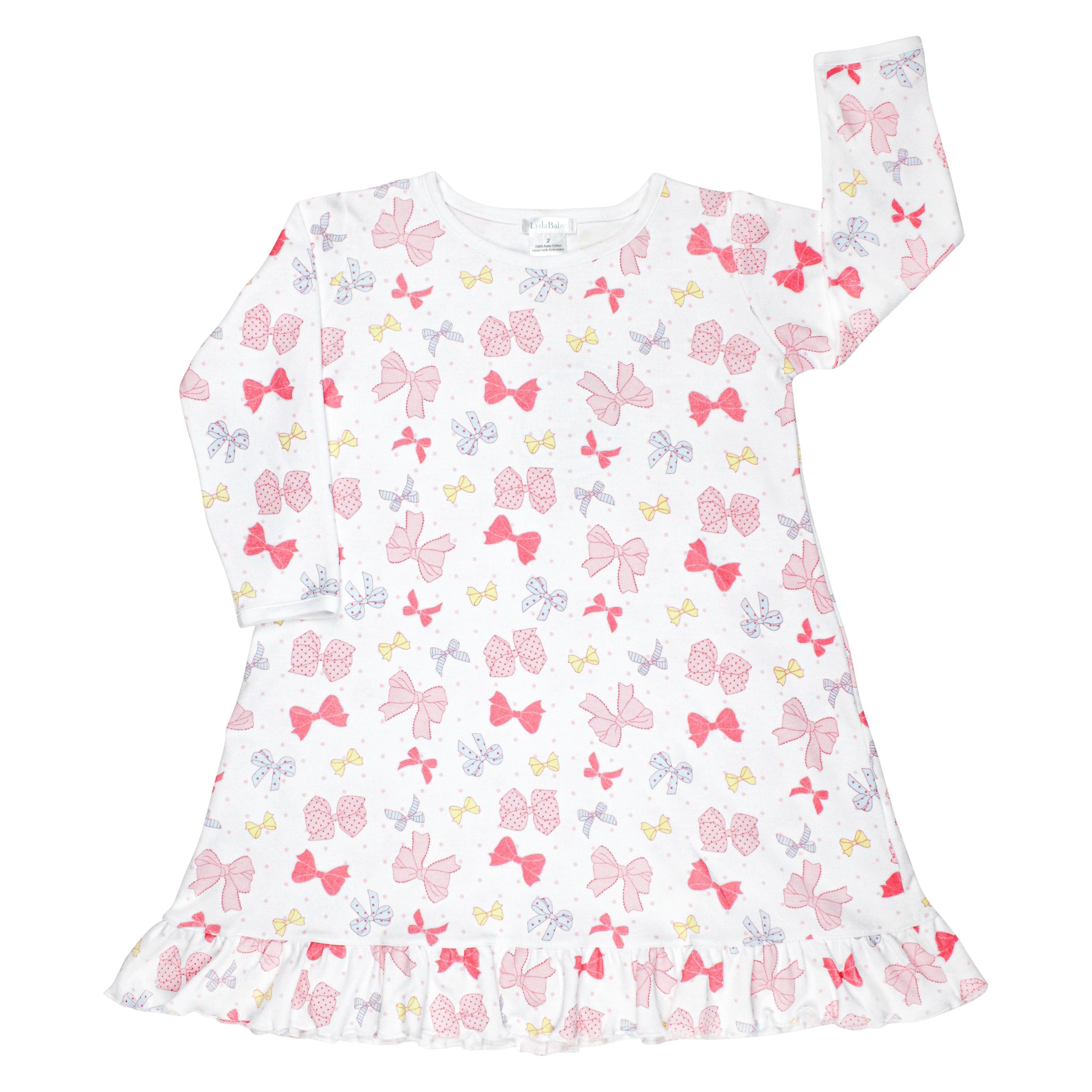 All Bows Printed Dress | Girl