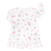 Macaroons And Bows Printed Dress | Girl