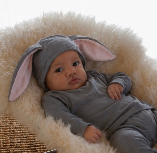 Grey Bunny Costume