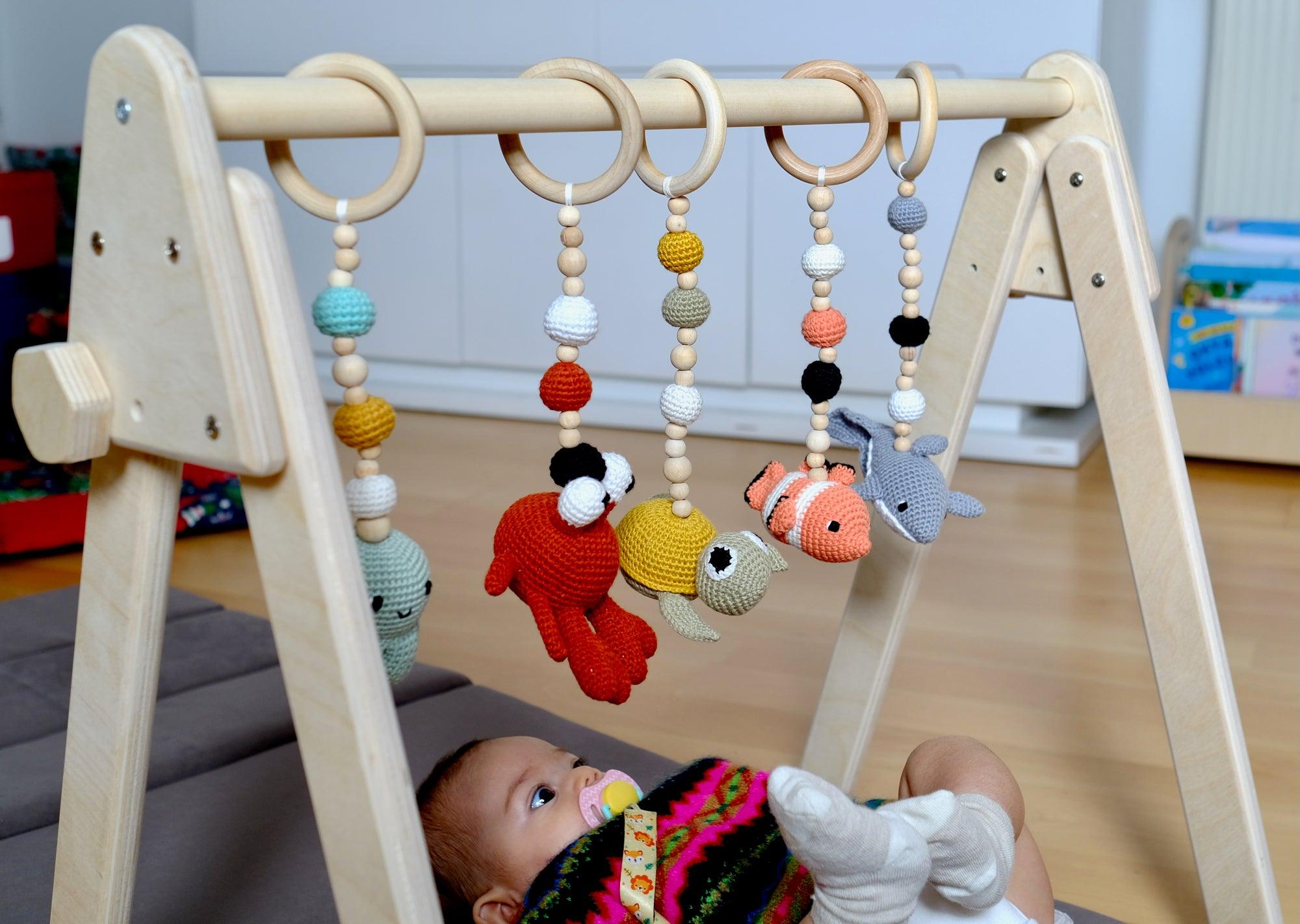 Baby Gym And Hanging Toys