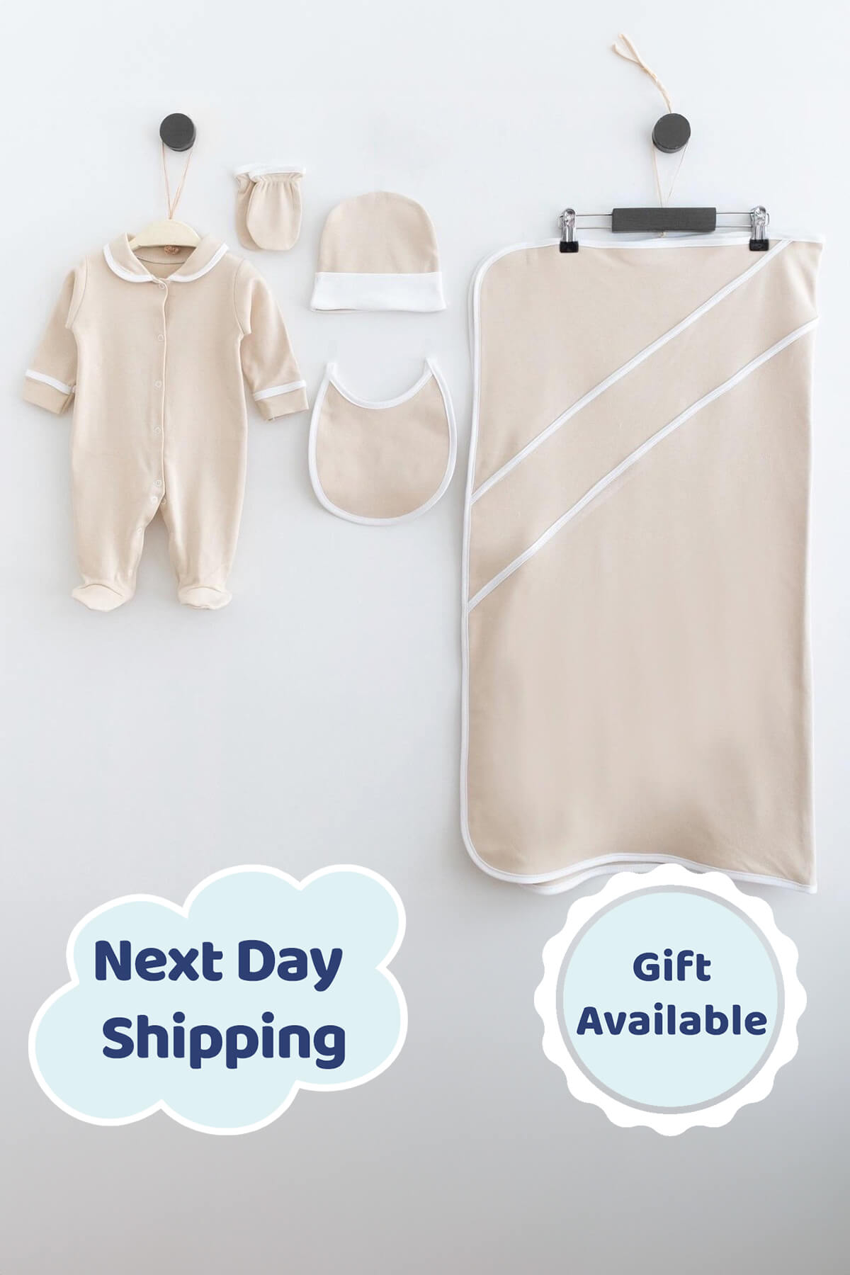 Ramsey Powder Newborn Coming Home Set (5 Pcs)
