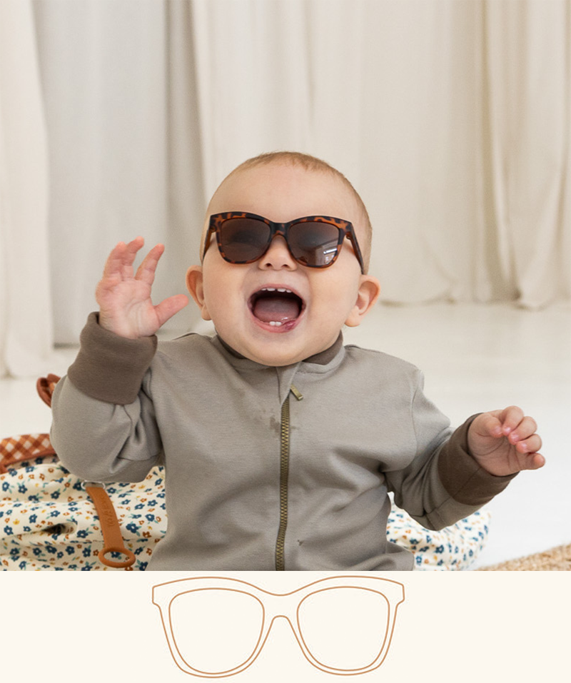 Iconic Wayfarer Ombre | Polarized Sunglasses | Baby | 0-2 Y