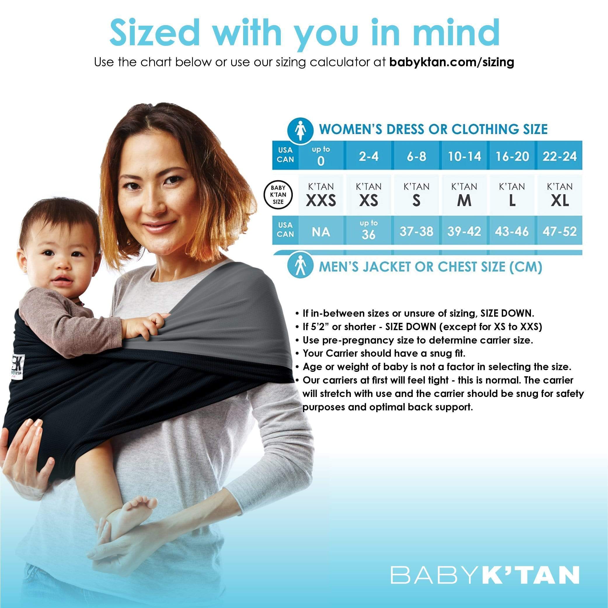 Baby K’tan Active Oasis Baby Carrier