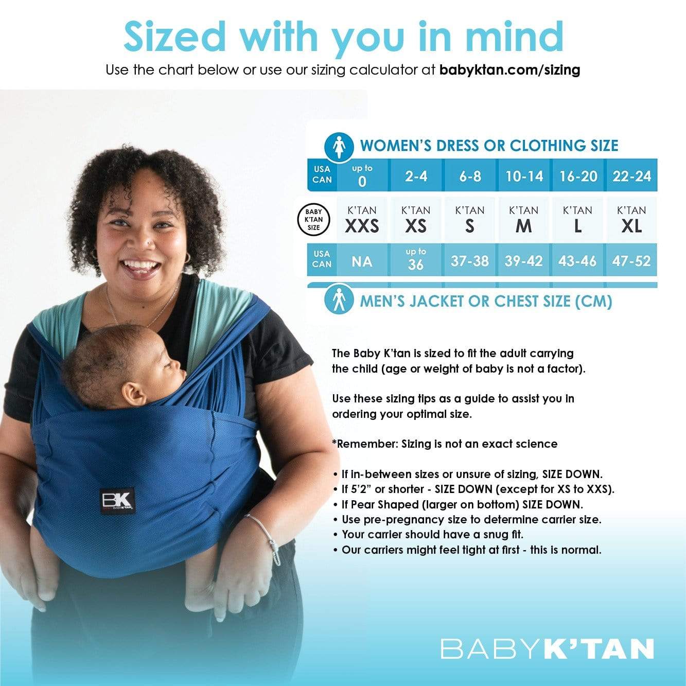 Baby K’tan Active Oasis Baby Carrier