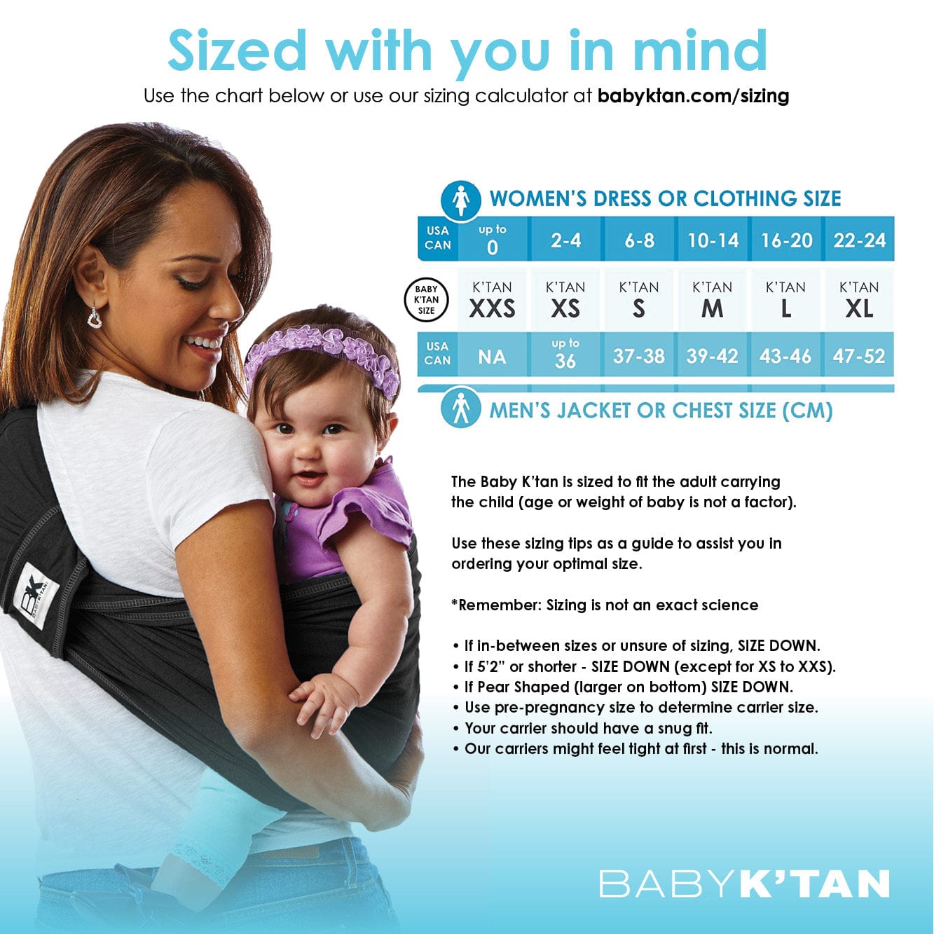 Baby K’tan Original Baby Carrier