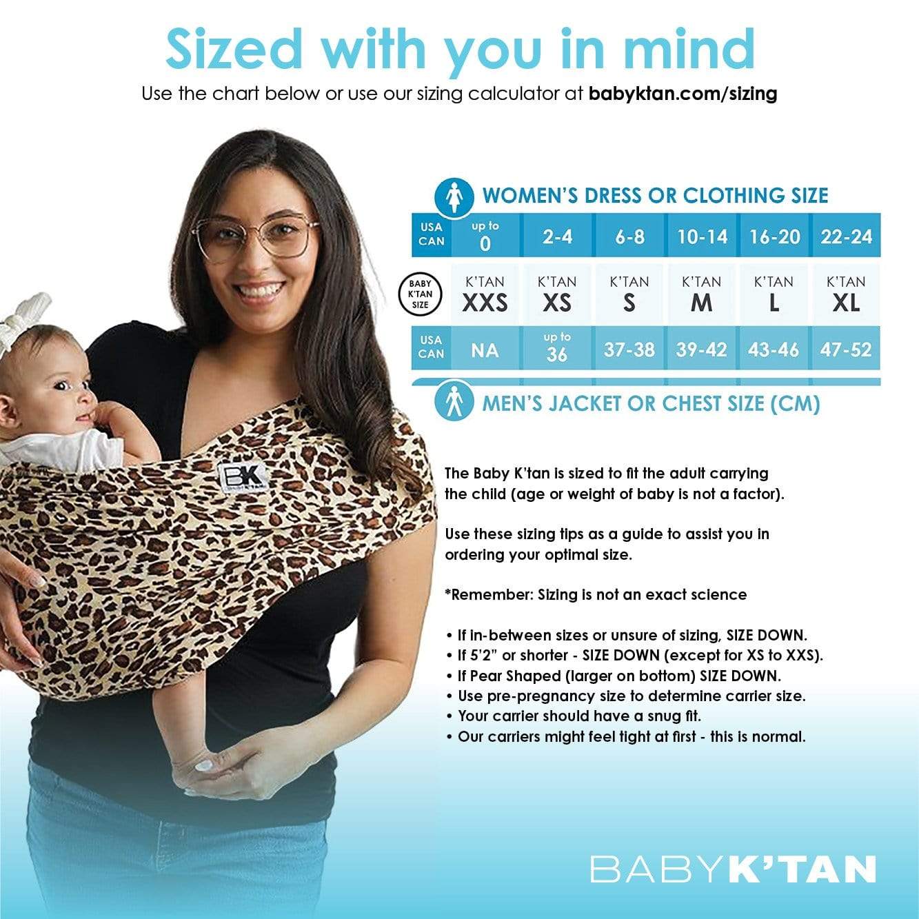 Baby K’tan Print Baby Carrier