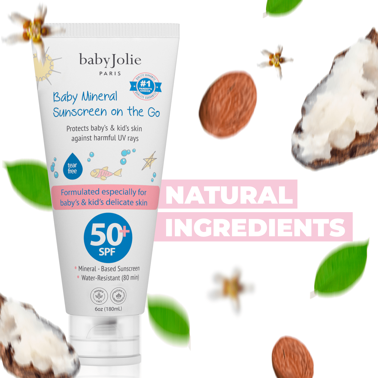 Baby Mineral Sunscreen | 6oz (180ml)