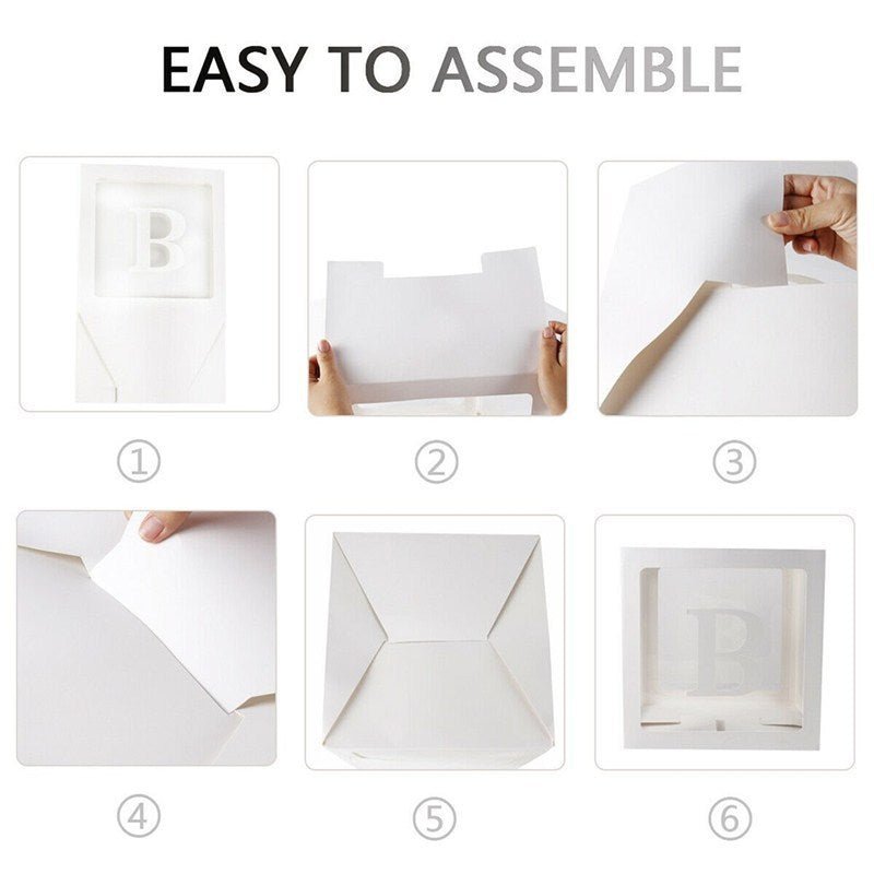 Baby Shower Balloon Blocks