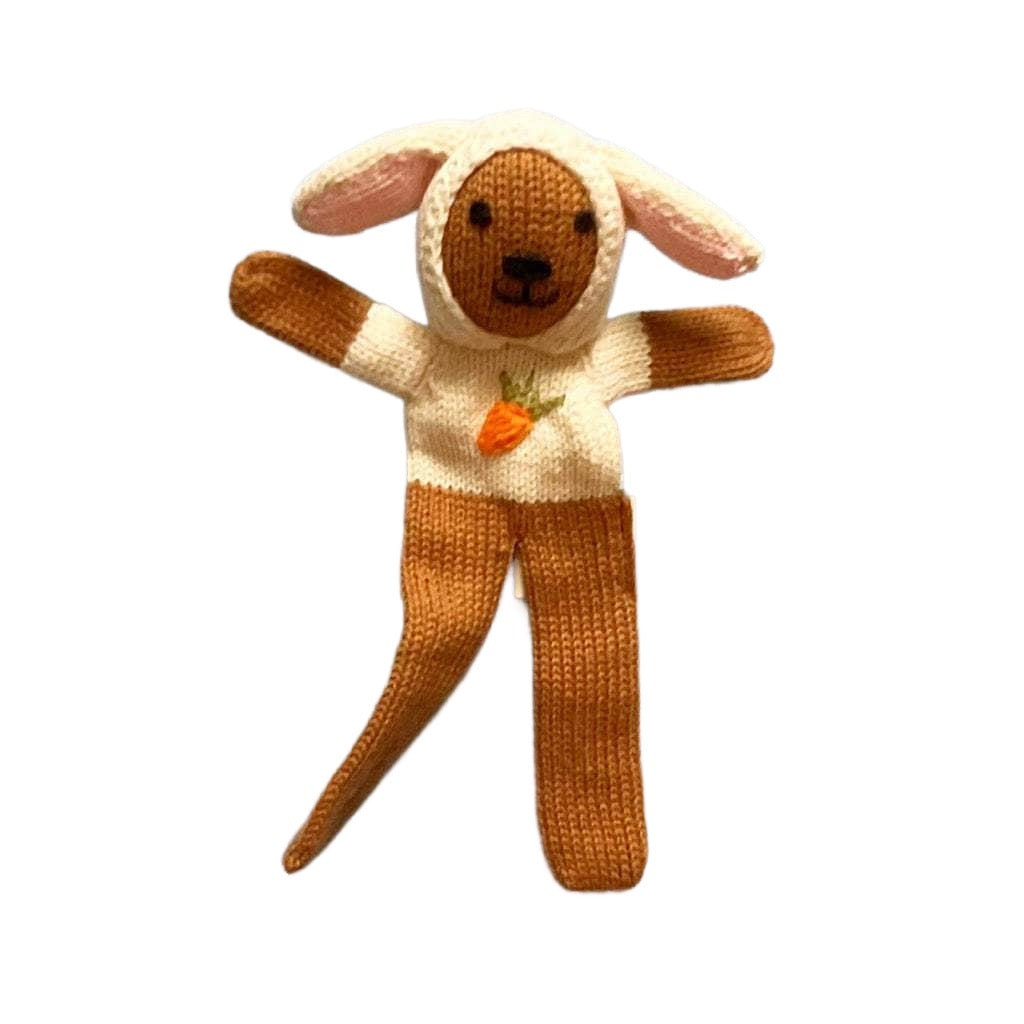 Organic Easter Bunny Bear-baby Soother, April