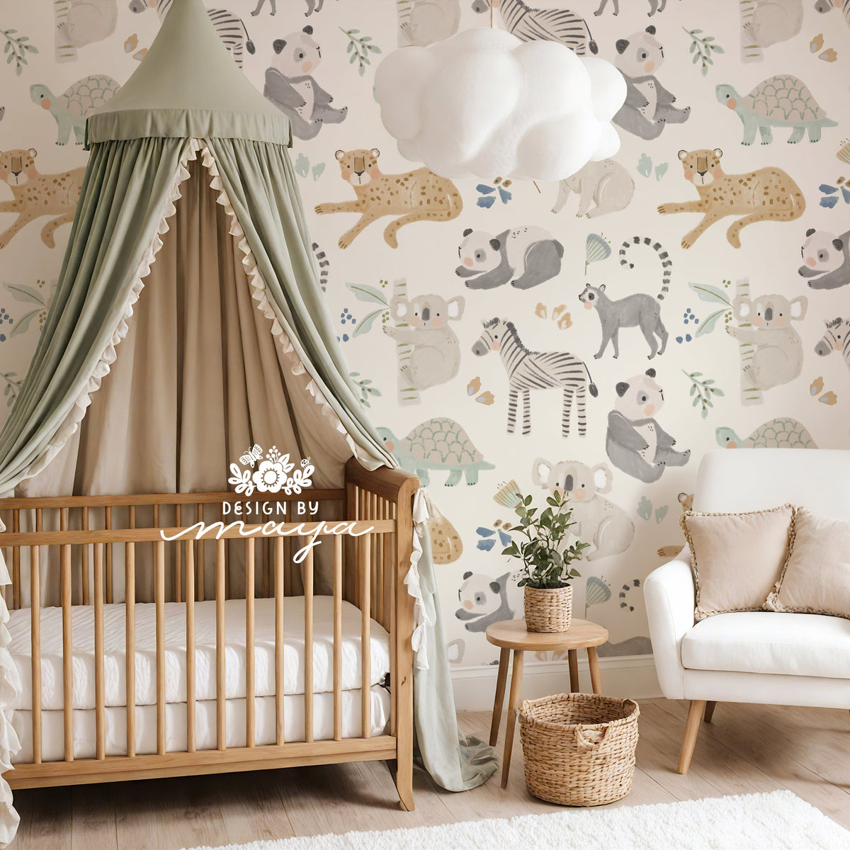Wood Slats Wallpaper - Nursery Wall Decor Wallpapers