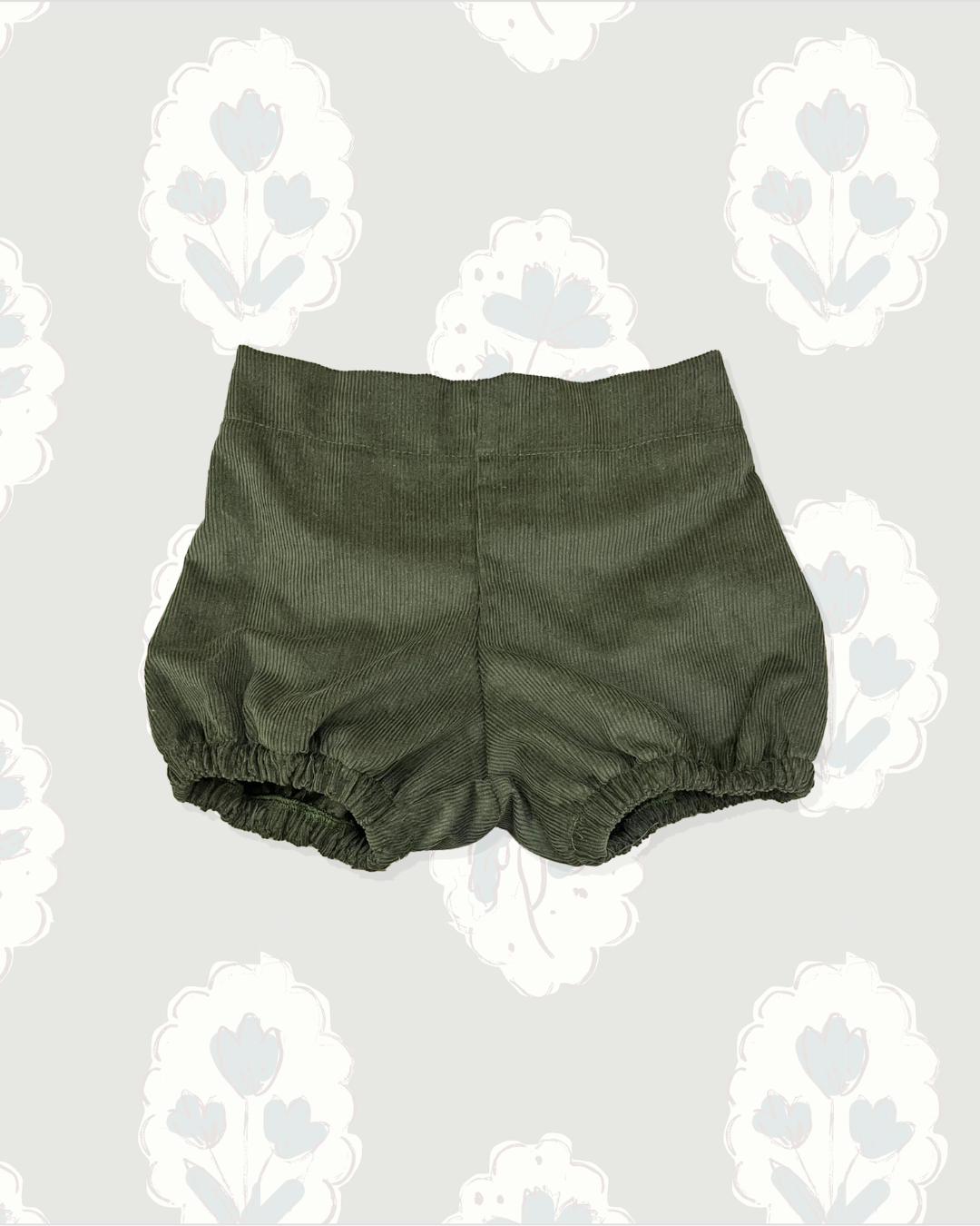 Baby Bloomer In Green Cord