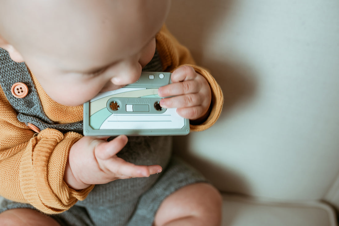 Cassette Mix Tape Teether: Retro 80s & 90s Vibes For Teething Relief