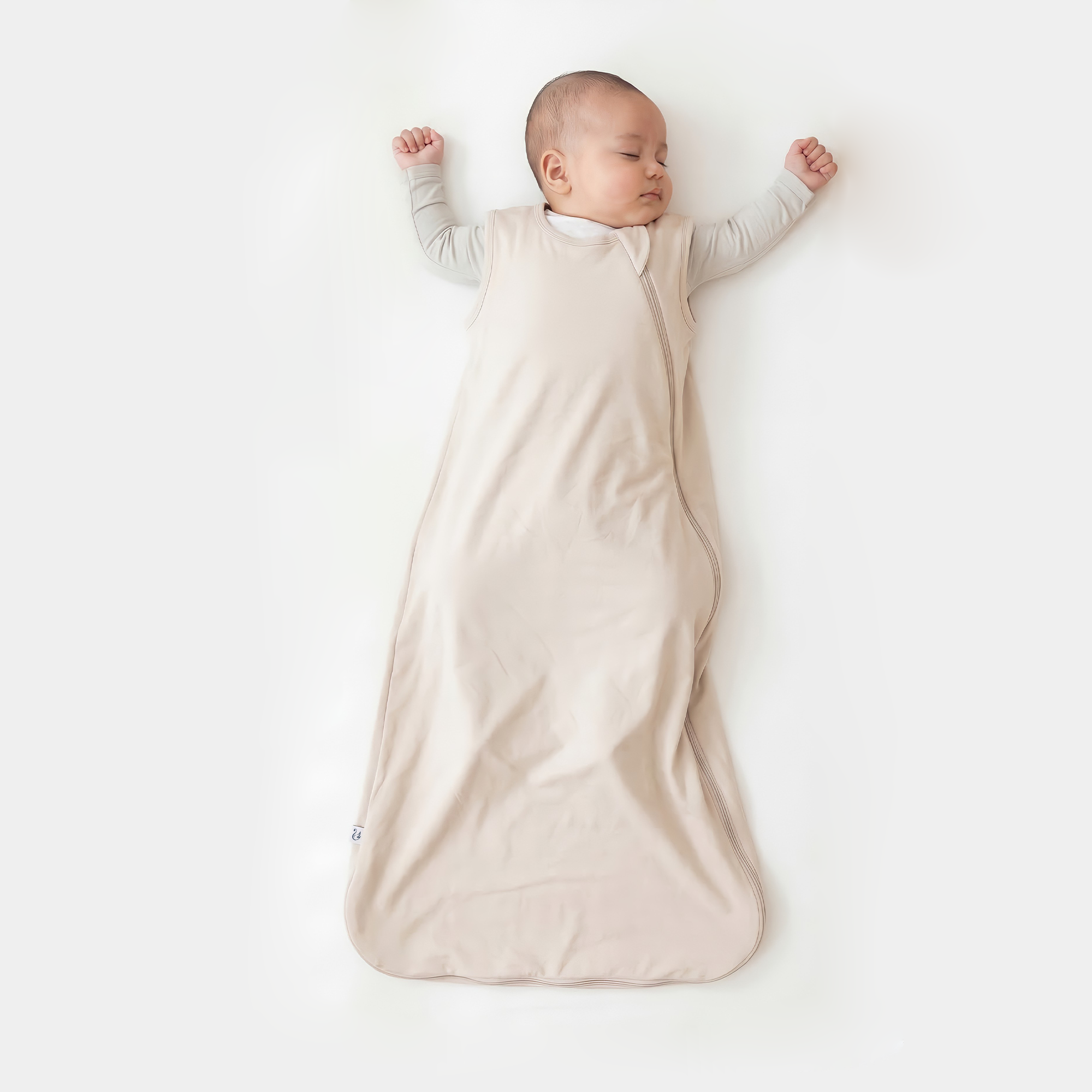 Bamboo Sleep Sack 0.5 Tog In Sand