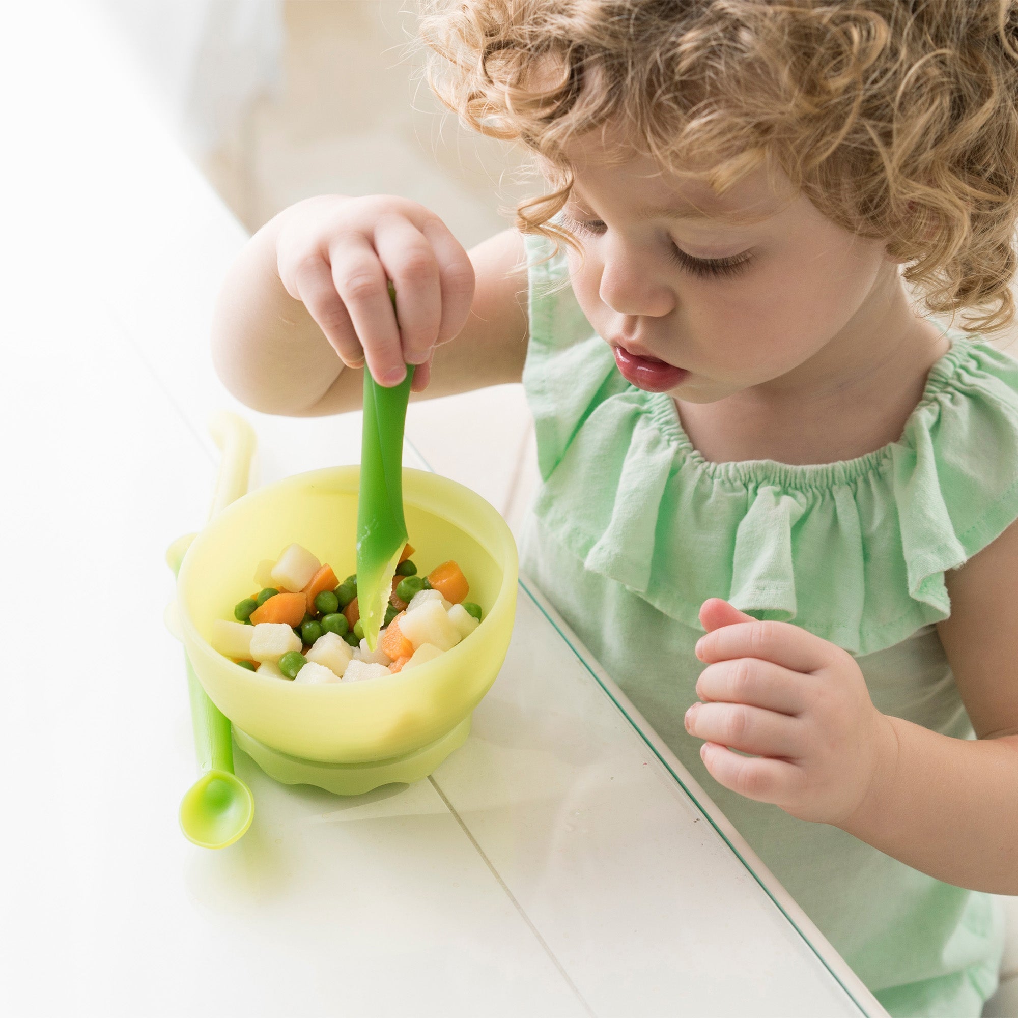 Feeding + Training Spoon Set For First Foods To Self-feeding