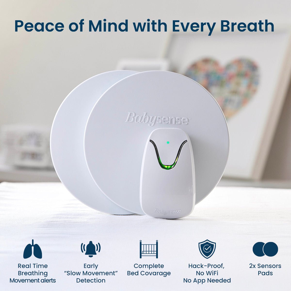 Babysense 7 - Contact-free Breathing Motion Monitor