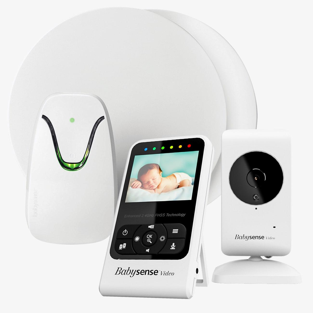 Babysense 7 Safe Sleep & Compact Video Monitor Bundle