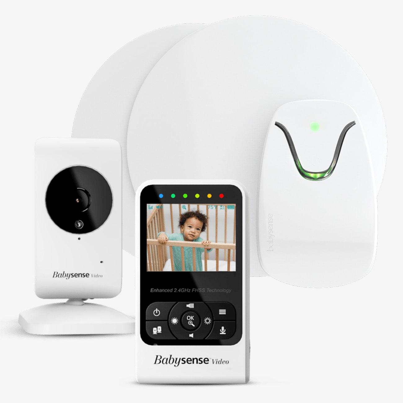 Babysense 7 Safe Sleep & Compact Video Monitor Bundle