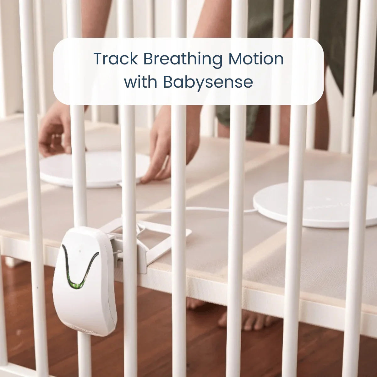 Babysense Smart Nursery: Video Baby Monitor, Breathing Motion Sleep Monitor, Night Light & Sound Machine