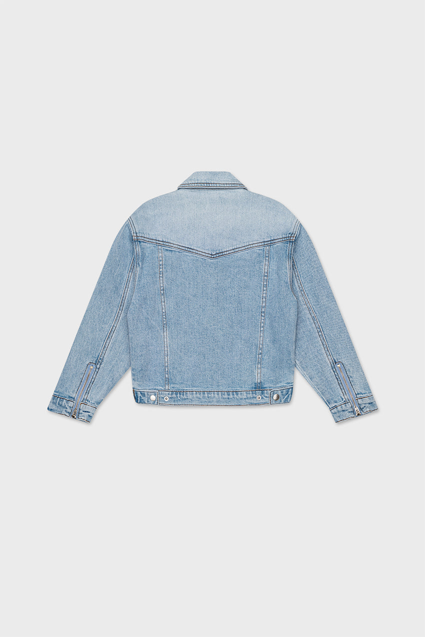 Denim Jacket (modern Trucker Style)